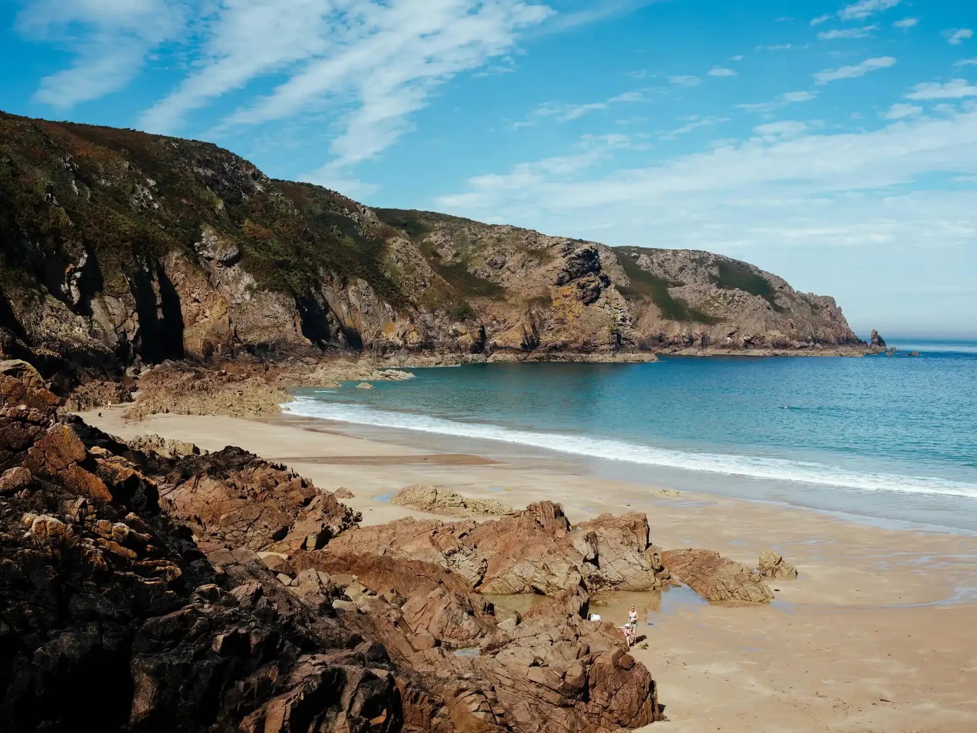 Plémont Bay, Jersey